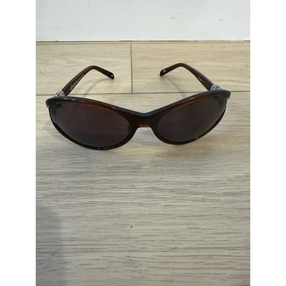 Brighton Ayu Bead Brown Sunglasses Handmade